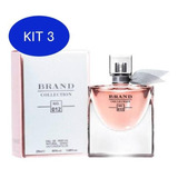 Kit 3 Perfume Feminino Brand Collection