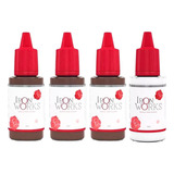 Kit 3 Pigmentos Iron Works 15ml 1 Diluente Iron Works 15ml