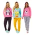 Kit 3 Pijama Longo Feminino Inverno Manga Longa Aproveite