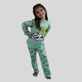 Kit 3 Pijamas Fofos Femininos Infantil