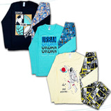Kit 3 Pijamas Juvenil Comprido Inverno Frio Promo Atacado