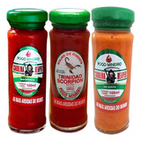 Kit 3 Pimenta Carolina Reaper Scorpion Macerada 1 Azeite