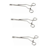 Kit 3 Pinças Cheron 24 Cm Aço Inoxidável 