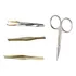 Kit 3 Pinças Solingen   1 Tesoura P  Design De Sobrancelhas