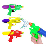 Kit 3 Pistola Água Arminha Arma Brinquedo Piscina Promoção