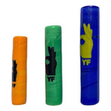 Kit 3 Piteira De Murano Yellow Finger Tamanhos Diferentes
