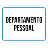Kit 3 Placas Ambiente