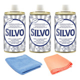 Kit 3 Polidor Silvo