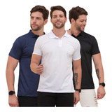 Kit 3 Polos Listras