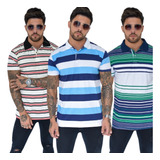 Kit 3 Polos Padrao