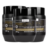Kit 3 Pomada Premium Bio Instinto Fisiofort Arnica Pura 240g Fragrância Sem Fragrância