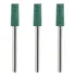 Kit 3 Ponta Montada De Borracha 5mm Haste 3mm Micro Retifica