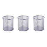 Kit 3 Porta Caneta treco Organizador Escritório Mesa Caneta