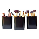 Kit 3 Porta Lápis Caneta Objeto Organizador De Mesa