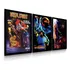Kit 3 Poster Placa Trilogia Mortal Kombat Super Nintendo Nes