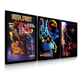 Kit 3 Poster Placa