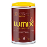 Kit 3 Potes Lumix Acendedor Alcool Solido Pote 900g Carvão