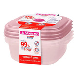 Kit 3 Potes P
