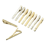 Kit 3 Prendedor Gravata Slim Dourado