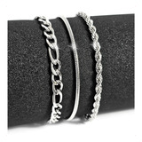 Kit 3 Pulseiras Masculinas