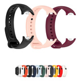 Kit 3 Pulseiras Mi Band 8 Silicone Sport Smartband Miband 8