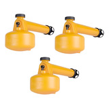 Kit 3 Pulverizador Bombinha Vertical Guarany Manual 370ml