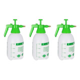 Kit 3 Pulverizador Borrifador 2 Litros Pressão Spray Nf