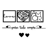 Kit 3 Quadro Cabeceira