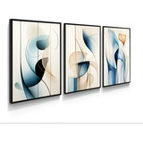Kit 3 Quadros Arte
