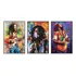 Kit 3 Quadros Decorativo Abstrato Bob Marley
