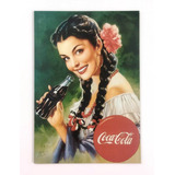 Kit 3 Quadros Decorativos Coca Cola Retrô Placa Decoração A4