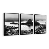 Kit 3 Quadros Decorativos