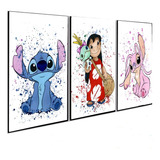 Kit 3 Quadros Decorativos