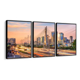 Kit 3 Quadros Decorativos