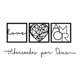 Kit 3 Quadros Frase