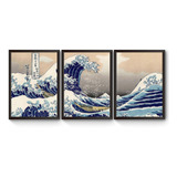 Kit 3 Quadros Ukio e A