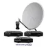 Kit 3 Receptor Digital Century Midiabox Antena / Lnbf Ku
