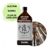 Kit 3 Refil Difusor Profissional Alecrim Bambu Flor D Cereja