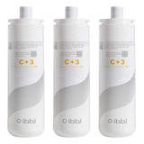 Kit 3 Refil Filtro De Agua Natural C 3 Ibbl