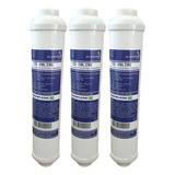 Kit 3 Refil Filtro Purificador Água Polar T33 Wp1000 Wp2000