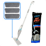 Kit 3 Refil Rodo Mop Spray Giratório 360 Limpeza Piso Vidro