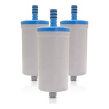 Kit 3 Refil Vela Filtro Copo Torneira Cozinha Gourmet Pia