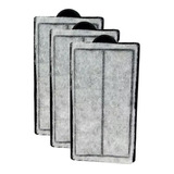 Kit 3 Refis De Carvão E Perlon Sunsun Para Filtro Hbl 501