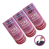 Kit 3 Refis Para Rolos Multi Tira Pelos Adesivo De Roupas