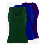 Kit 3 Regata Feminina