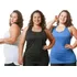 Kit 3 Regata Para Academia Sobre Legging Longa Plus Size G5