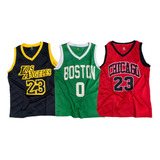 Kit 3 Regatas De Basquete Academia Dry Fit
