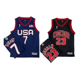 Kit 3 Regatas De Basquete Melhores Times Nba Tecido Dry Fit