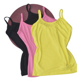 Kit 3 Regatas Feminina