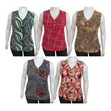 Kit 3 Regatas Feminina